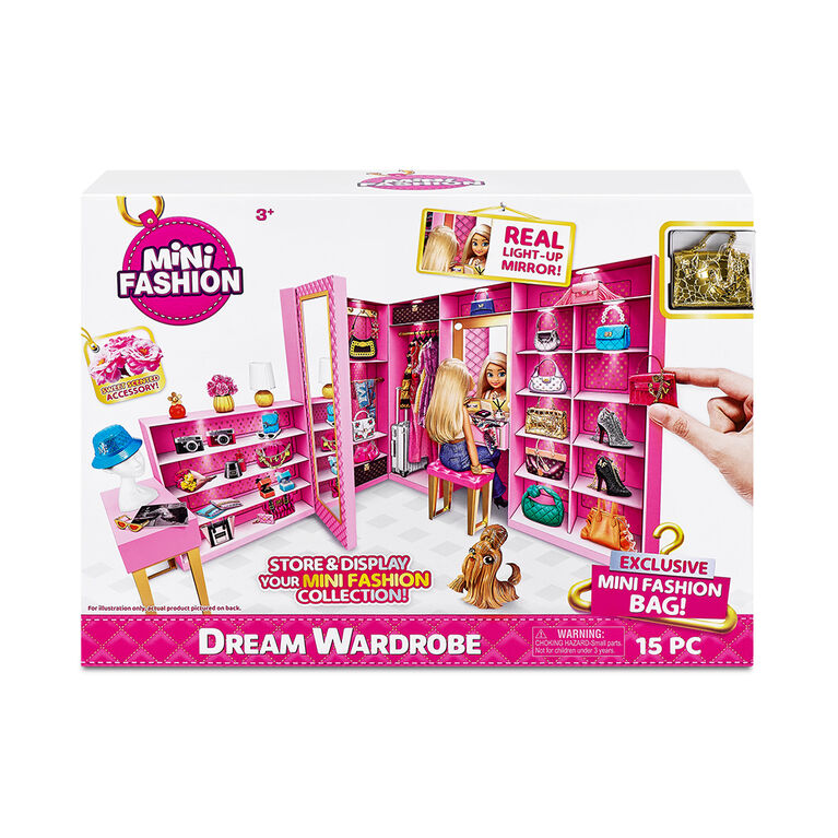 Mini Brands Mini Fashion Dream Wardrobe with Exclusive Metallic