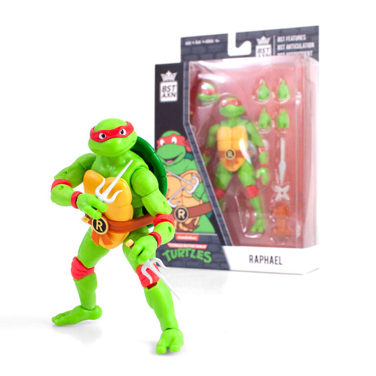 Raphael (Teenage Mutant Ninja Turtles) BST AXN 5" Action Figure - English Edition