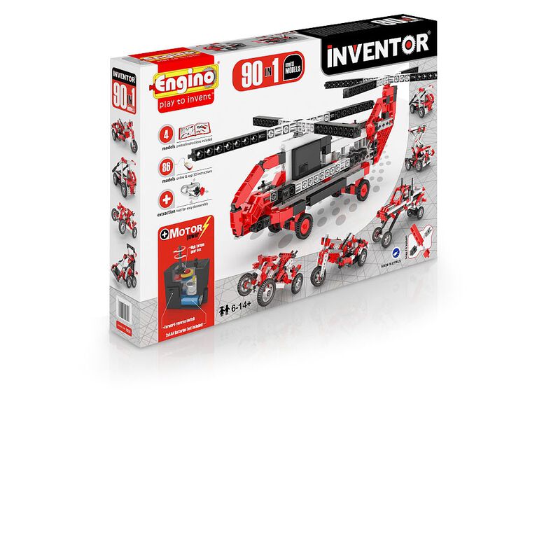 Engino Inventor 90 Models Motorized Set Toys R Us Canada