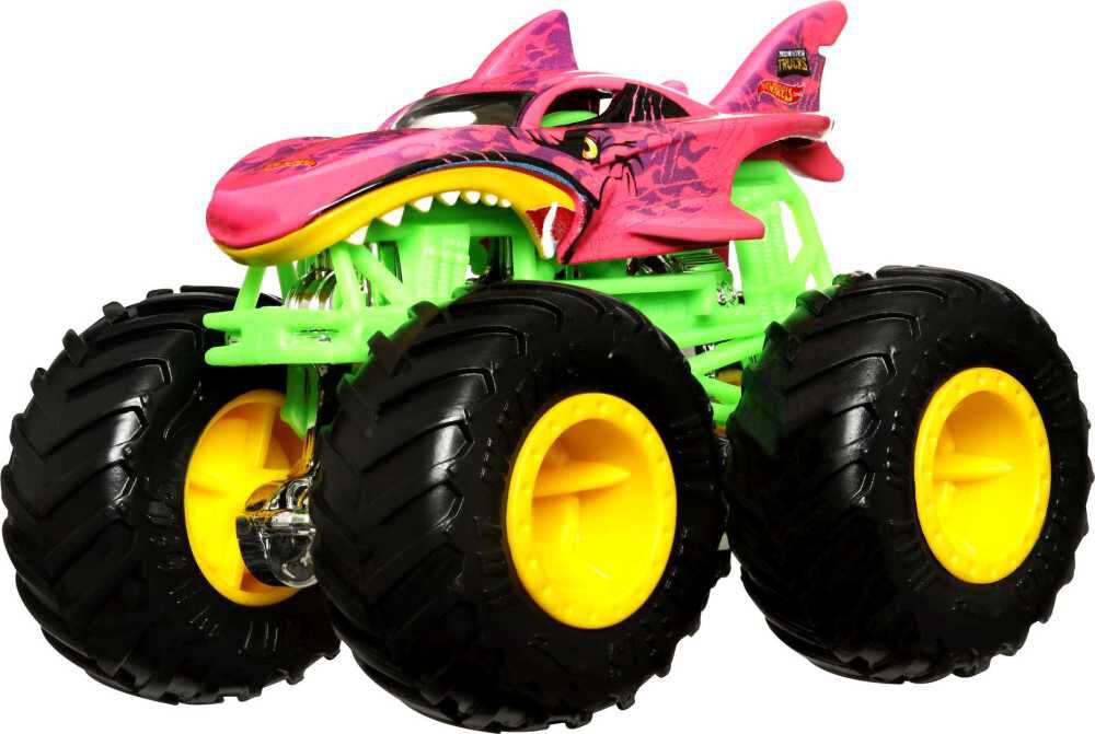 Hot Wheels Monster Trucks 1 64 Color Shifters Shark Wreak Vehicle Toys R Us Canada