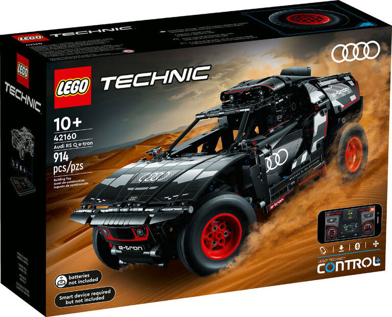 LEGO Technic Audi RS Q e-tron 42160 Building Toy Set (914 Pieces)