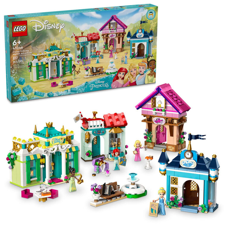 LEGO Disney Princess: Disney Princess Market Adventure Toy Set 43246