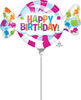 Anagram Birthday Mini Shape Air-Filled Balloon