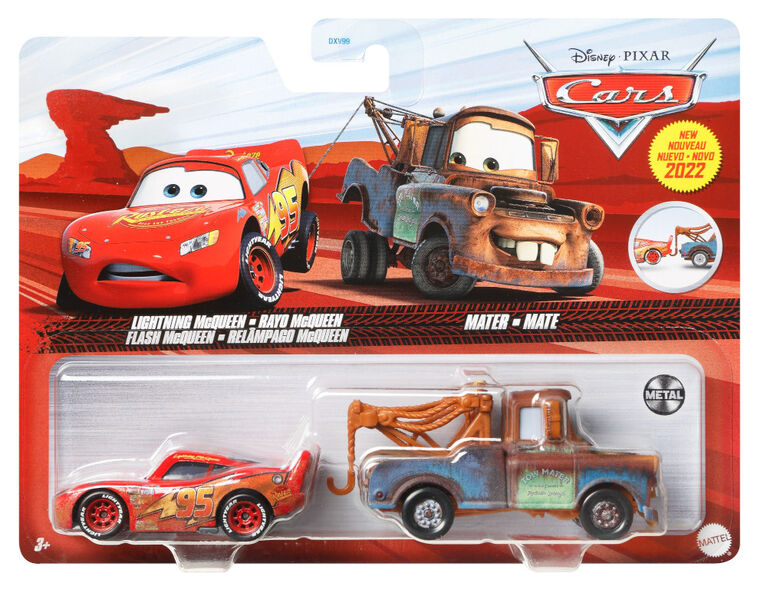 Disney Pixar Cars Mater and Lightning McQueen 2-Pack