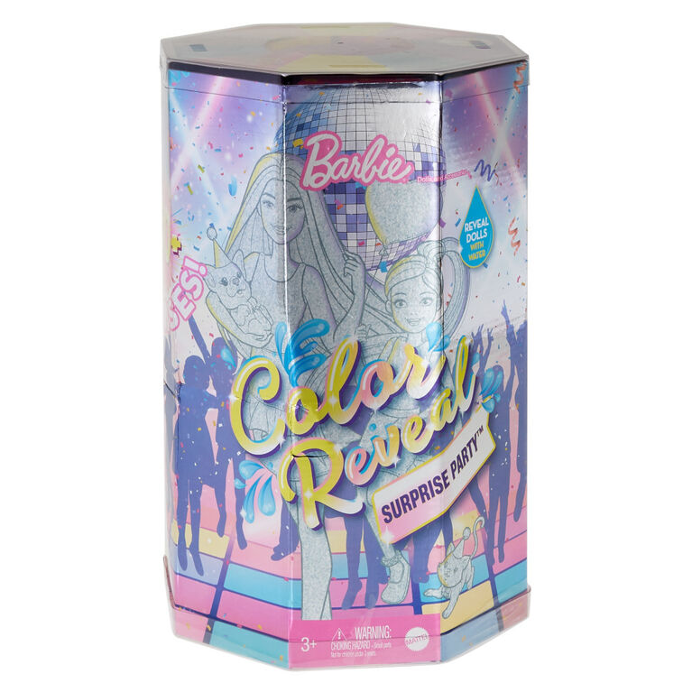 Barbie - Méga Coffret Color Reveal + de 50surprises - les motifs peuvent varier