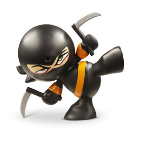 Fart Ninjas - Kung Pi Yew - Black / Orange Belt