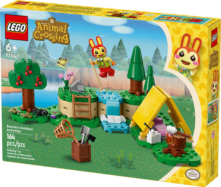 LEGO Animal Crossing Bunnie's Outdoor Activities Video Game Toy 77047