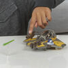 Star Wars Mission Fleet Stellar Class Anakin Skywalker Jedi Starfighter 2.5-Inch-Scale Figure and Vehicle