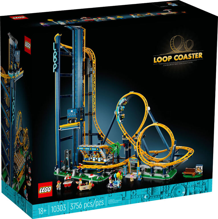 LEGO Montagne russe 10303 Ensemble de construction (3 756 pièces)