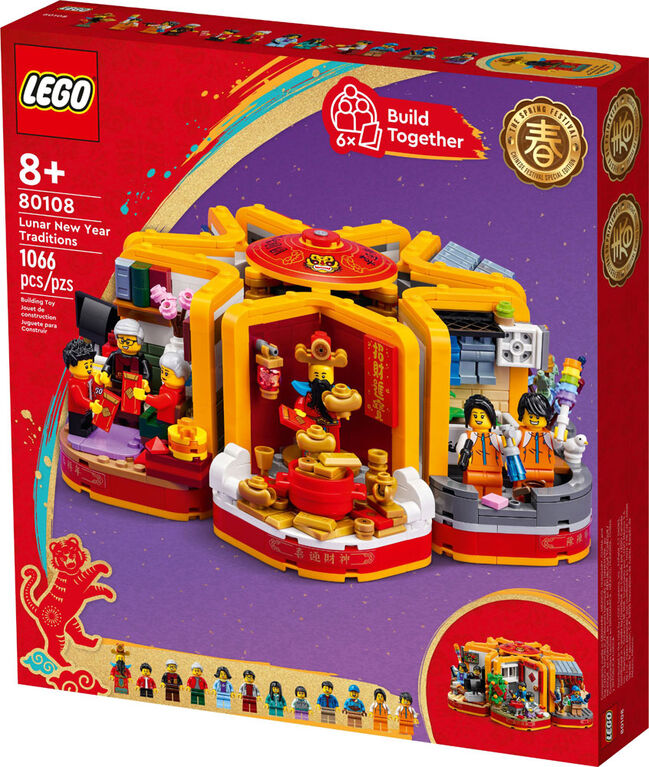 LEGO Lunar New Year Traditions 80108 Building Kit (1,066 Pieces)