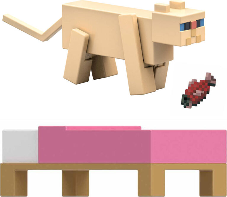 Minecraft Persian Cat Action Figures & Accessories Collection