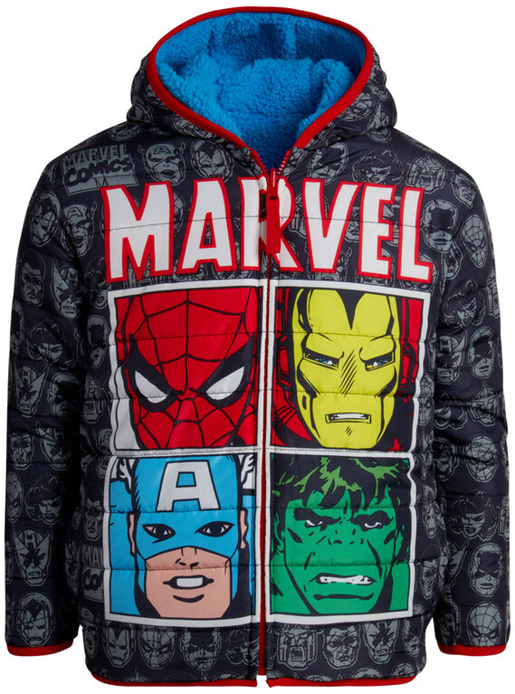 Marvel - Reversible Jacket - Avengers - Blue | Babies R Us Canada