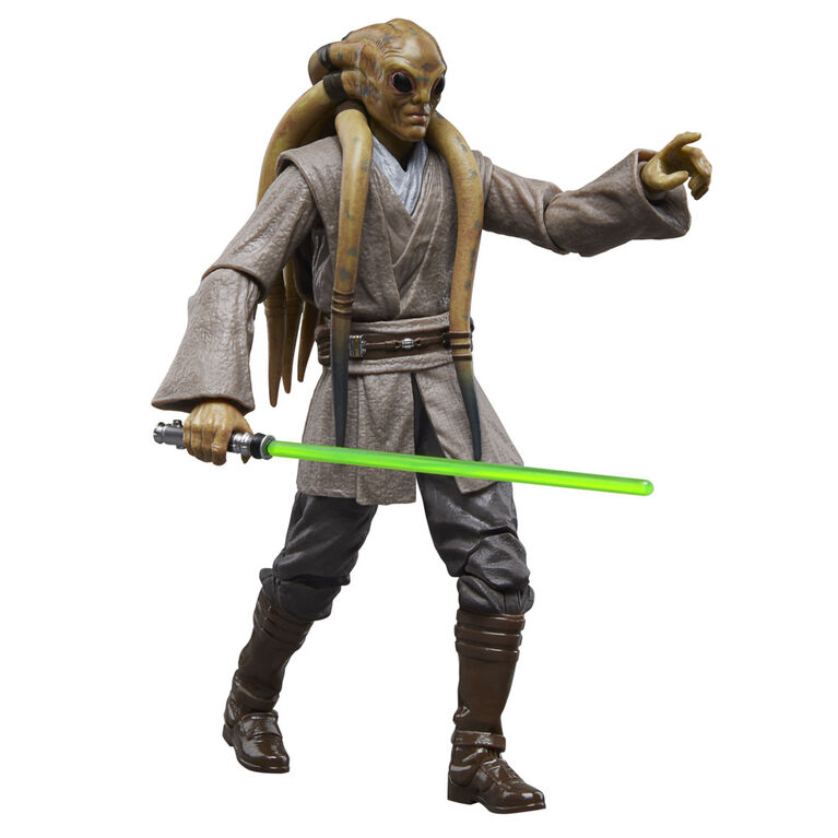 Star Wars The Black Series Kit Fisto, Star Wars: Revenge of the Sith 20th Anniversary Collectible 6 Inch Action Figure