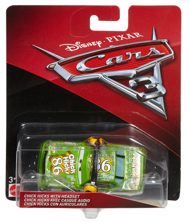 Disney Pixar Cars 3 Chick Hicks With Headset Die-cast Vehicle - English Edition