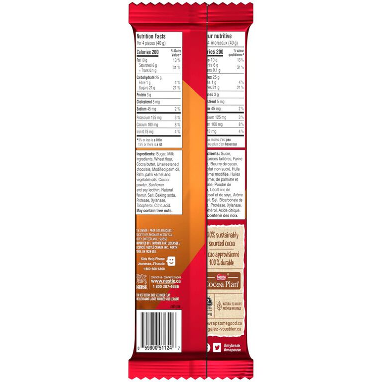 Kit Kat Caramel Crisp Tablet 120G