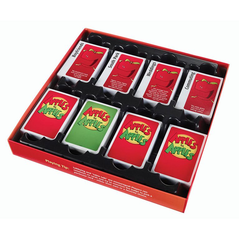 Coffret De Jeu Apples To Apples - Version Anglaise - les motifs peuvent varier