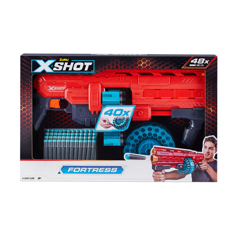 Pistolet X-Shot Excel Fortress (48 fléchettes)