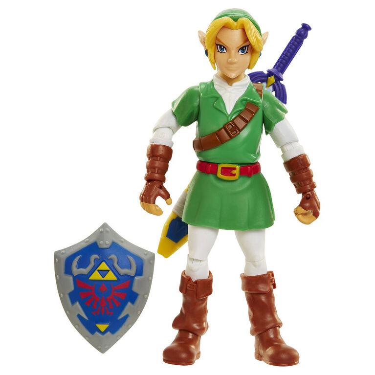 Nintendo-World of Nintendo 4" Figures Wave 4- Link Ocarina of time