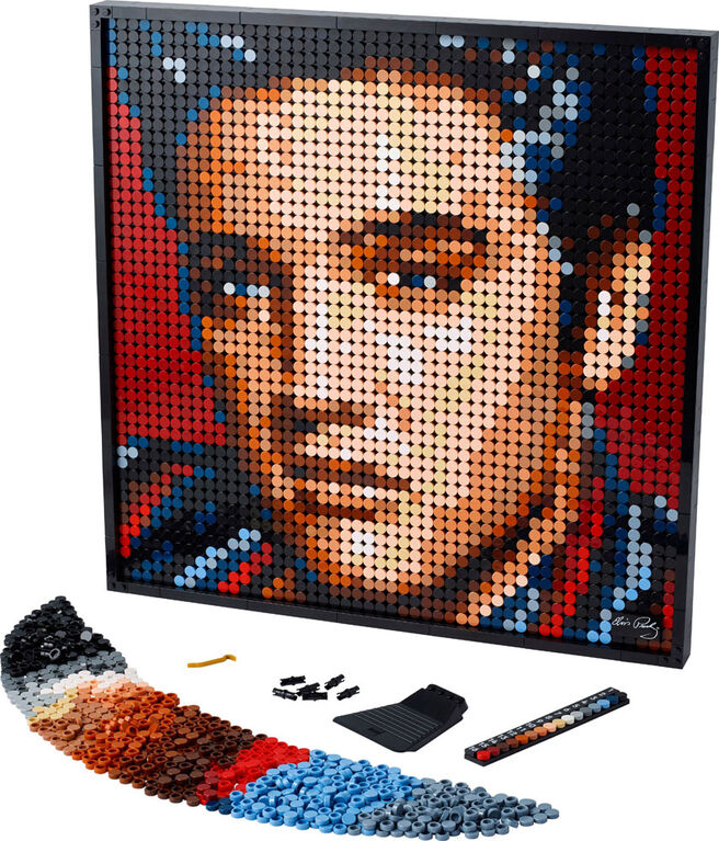 LEGO Art Elvis Presley " Le King " Ensemble de construction 31204 (3 445 pièces)