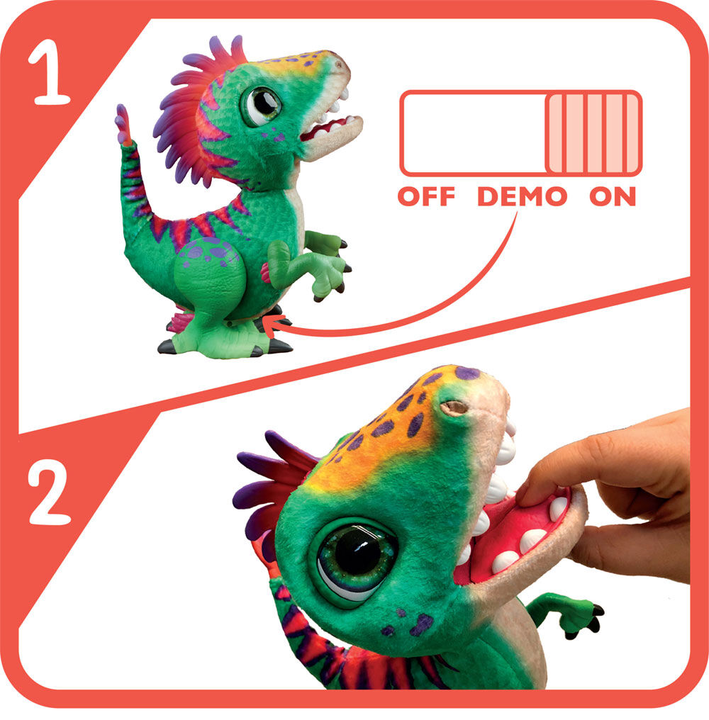 Furreal friends discount dinosaur instructions