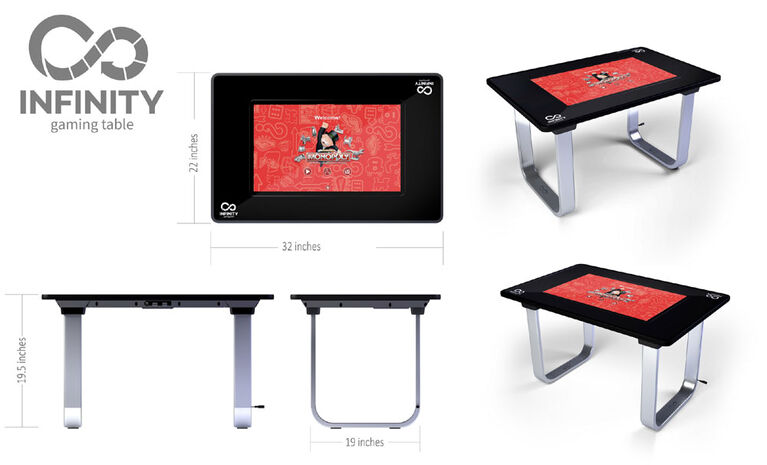 1Up 24" Infinity Game Table