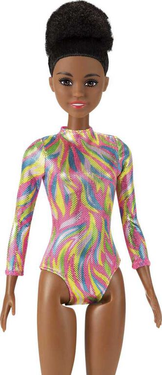 Barbie Rhythmic Gymnast Doll, Leotard and Accessories