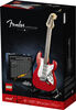 LEGO Ideas Fender Stratocaster; modèle réduit de guitare vintage à construire pour adulte 21329