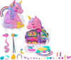 Polly Pocket Rainbow Unicorn Salon Playset