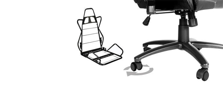 Chaise de Jeu Primus - Thronos 100T Noir - Édition anglaise
