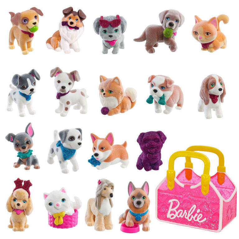 Mini Figurines d'Animaux Barbie à Collectionner - 2 Figurines Cachées -  Notre exclusivité