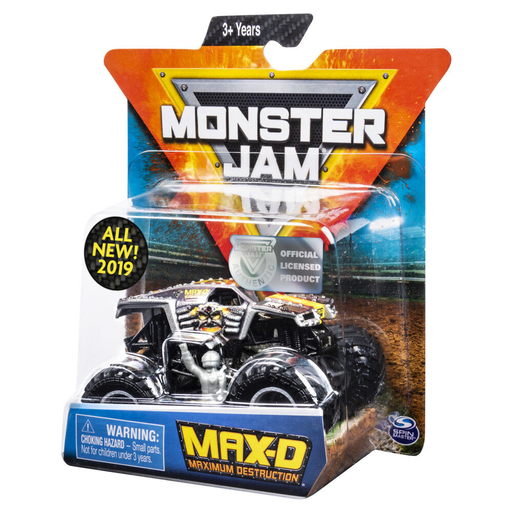 Monster Jam Official Max D Monster Truck Die Cast Vehicle Legacy Truck Series 1 64 Scale Toys R Us Canada