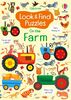 Look and Find Puzzles On the Farm - Édition anglaise