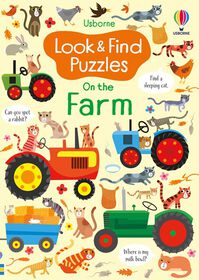 Look and Find Puzzles On the Farm - &Eacute;dition anglaise