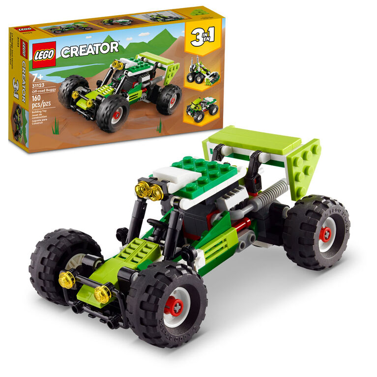 LEGO Creator 3in1 Off-road Buggy 31123 Building Kit (160 Pieces)