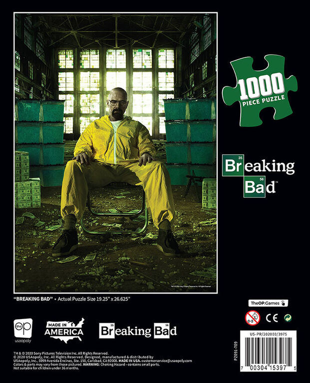 Breaking Bad "Breaking Bad" Puzzle 1000 pièces