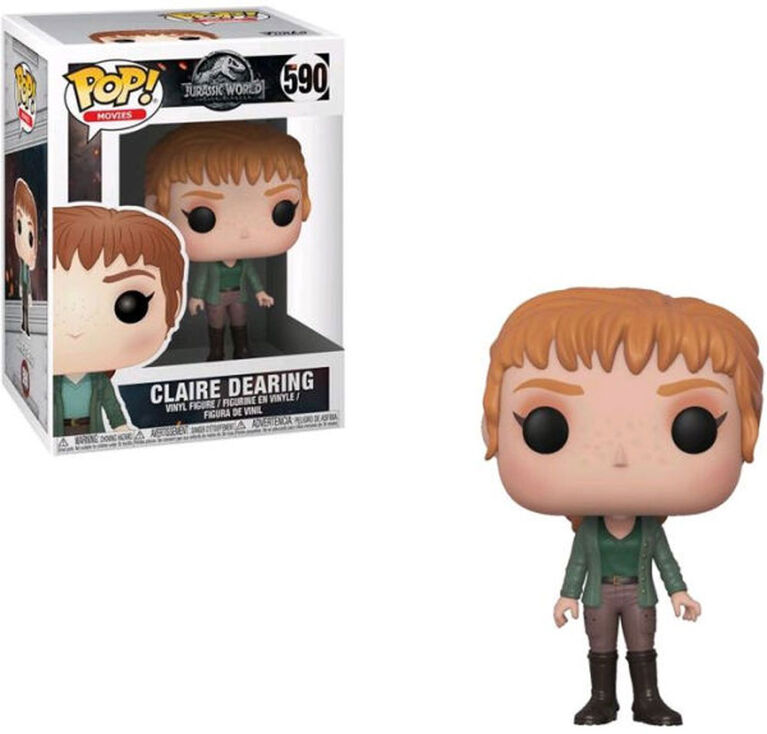 Figurine en vinyle Claire Dearing de Jurassic Park par Funko POP!.