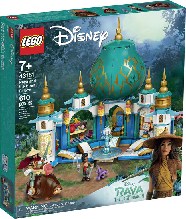 LEGO Disney's Raya and the Last Dragon Raya and the Heart Palace 43181 (610 pieces)