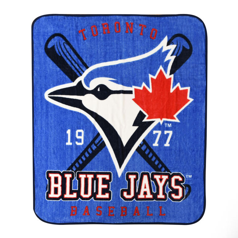 MLB Toronto Blue Jays Plush Blanket, 50"x60"