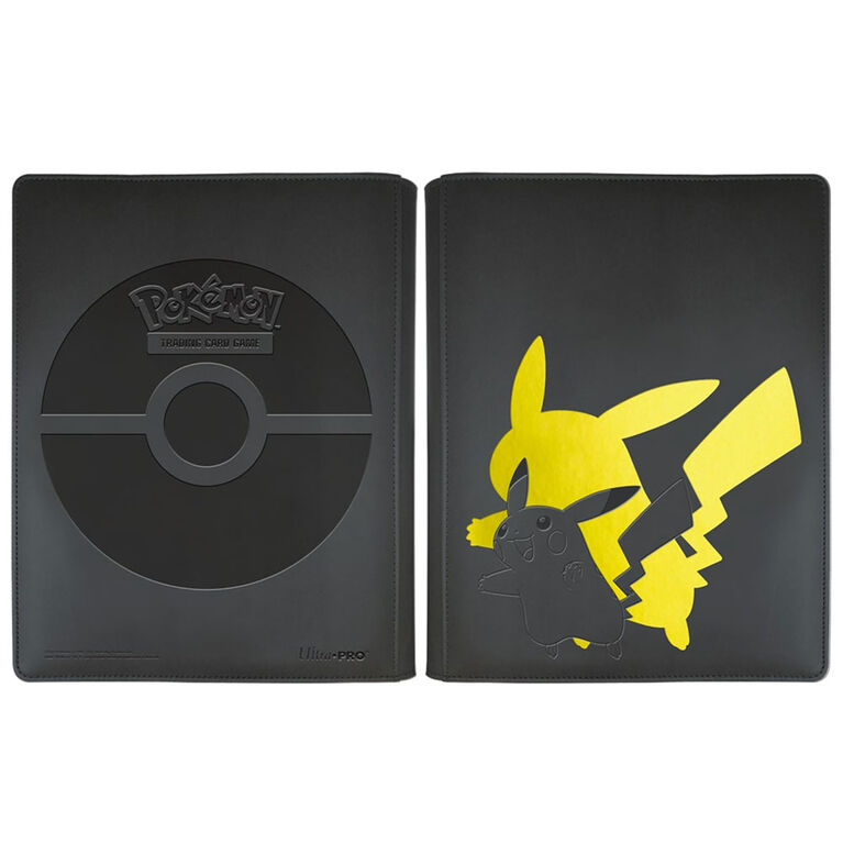 Classeur-PRO 9 pochettes à fermeture éclair Pikachu, Série Élite Pokémon