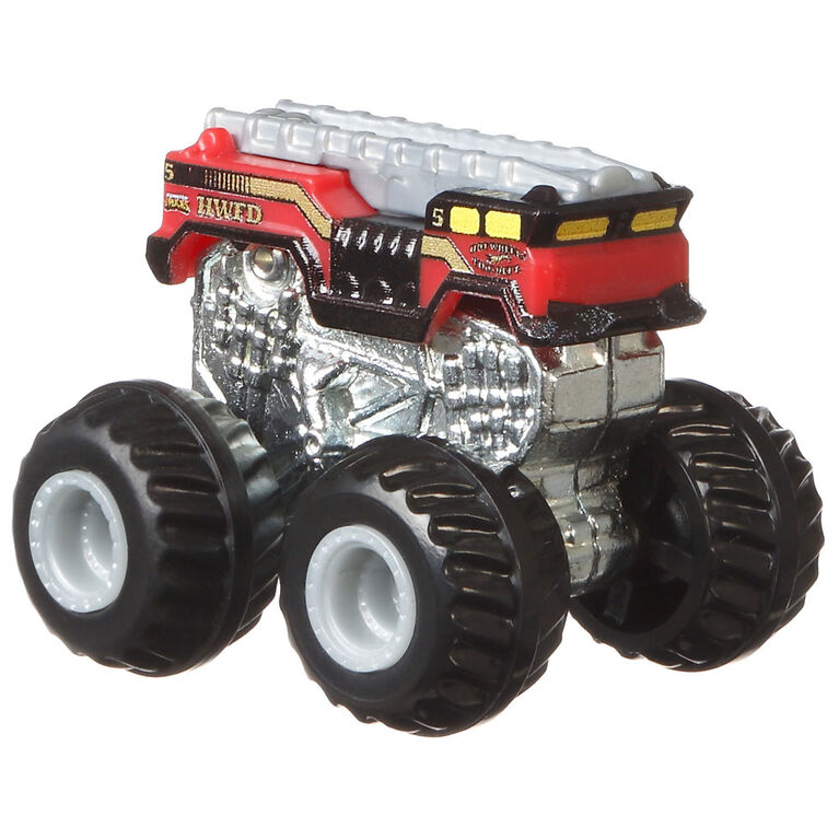 Hot Wheels Monster Trucks Mini 5 Alarm Vehicle