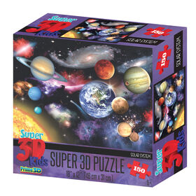 Howard Robinson - Solar System 150 Piece Super 3D Puzzle