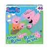 Peppa Pig - Puzzle de sol de 46 pièces
