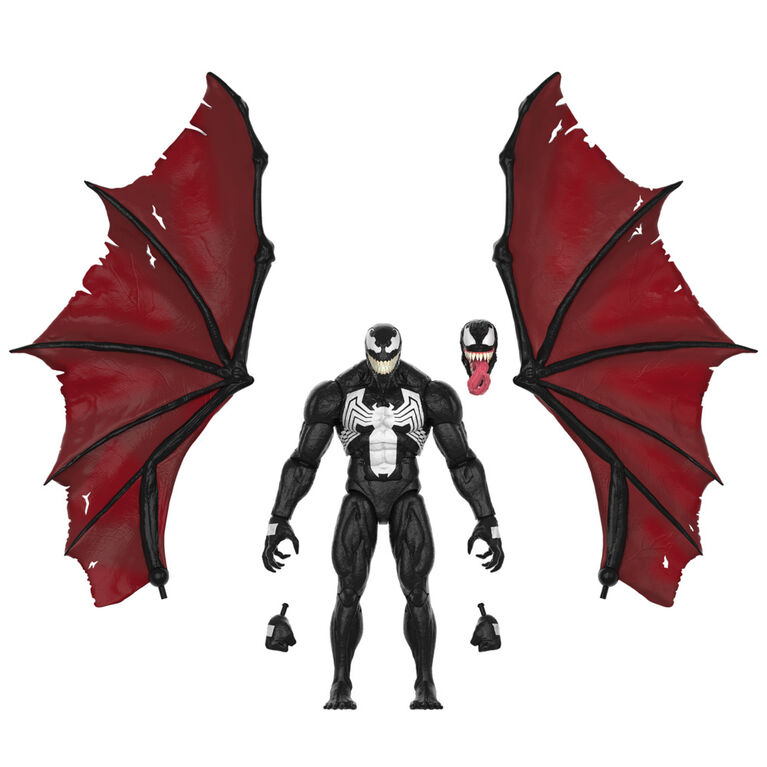 Marvel Legends Series Spider-Man 60th Anniversary Marvel's Knull and Venom 2-Pack King in Black 6-inch Action Figures, 5 Accessories