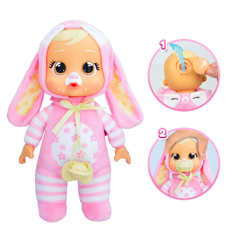 Cry Babies Tiny Cuddles Lapins - Poupée bébé de 9 po