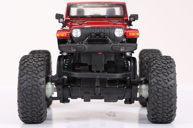 1:18 RC Heavy Metal Jeep Gladiator -Red