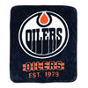 NHL Edmonton Oilers Plush Super Soft Blanket, 40" x 50"