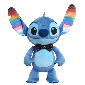 Grande peluche Stitch de 38 cm de haut, collection Disney Pride