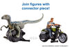 Jurassic World Rip Run Dinos Velociraptor "Blue