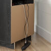 Fynn Nightstand with Drawers Gray Oak