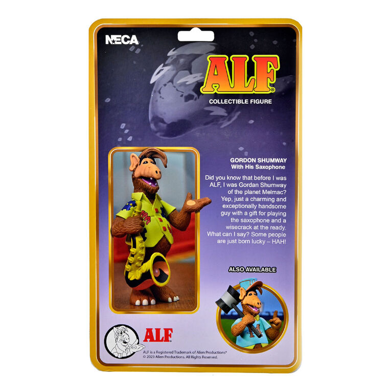 ALF - 6" Scale Action Figure - Toony Classics Alf Saxophone Figure - English Edition - R Exclusive